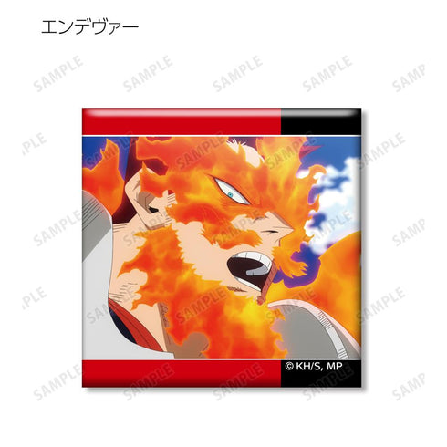 『僕のヒーローアカデミア』トレーディング名シーンスクエア缶バッジ(単位/BOX)【202508再販】